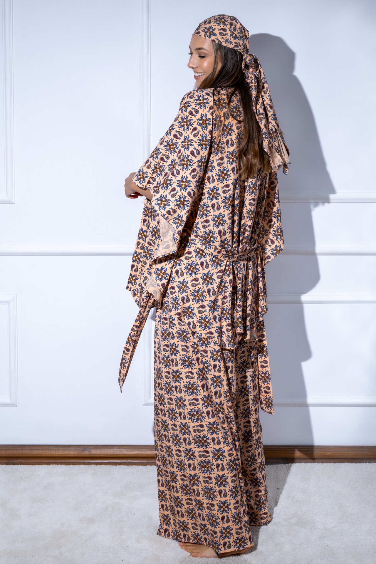 Sardinia Beige Long Pants - obrazek 2