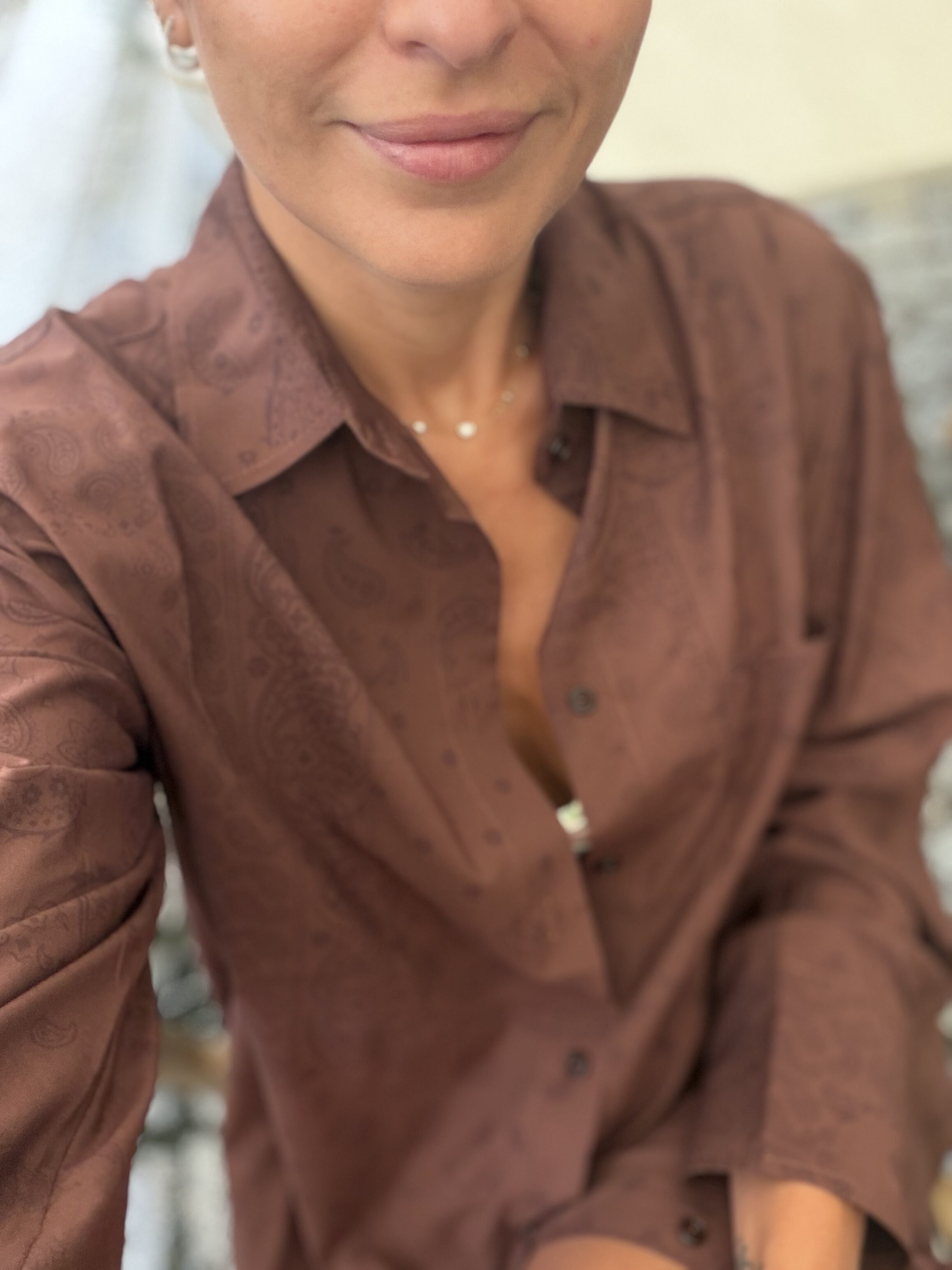 Bandana Brown Shirt