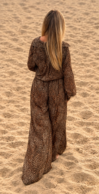 Leopard Long Pants