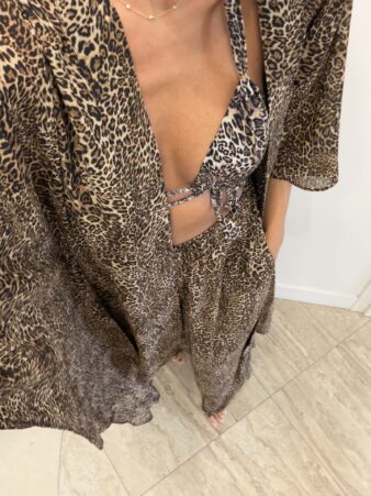 Leopard Long Pants