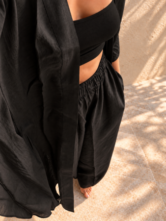 Breeze Black Long Pants
